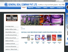 Tablet Screenshot of generalseal.com